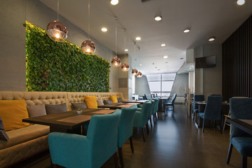 Hotel lounge cafe