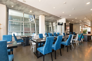 Hotel lounge cafe