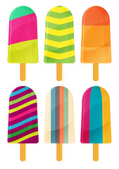 Vector ice cream illustration