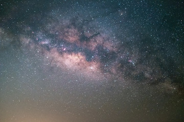 Clearly milky way. Beautiful summer night sky with stars. Background.