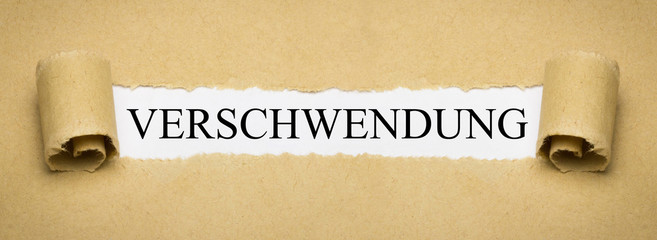 Verschwendung