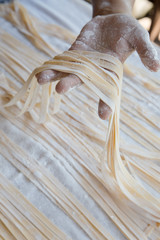 Homemade pasta 