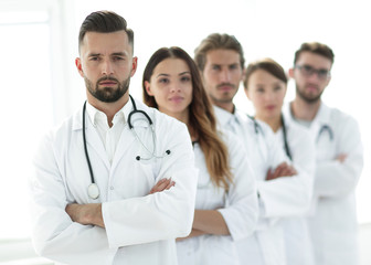 Fototapeta premium Portrait of medical team standing together