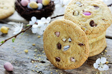 Easter candy cookies
