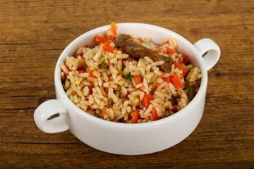 Asian rice - Plov