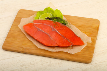 Salted salmon