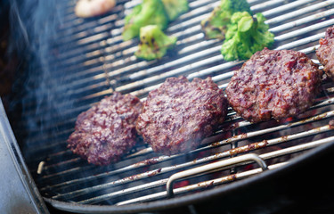 grilled cutlets for burgers