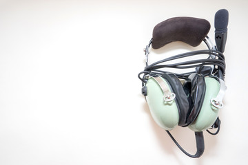 Pilot headset, pilot headphone