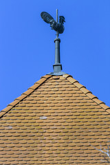 Weathercock on a church