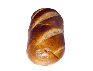 bread isolated on white background