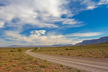 Wide open Karoo landscape