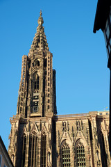 Obraz premium Strasbourg cathedral view