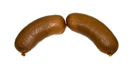 sausage isolated on white background