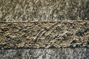 Decorative golden plaster texture on the wall - art brush stroke background