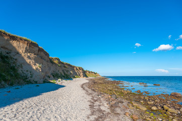 Steilküste am Wulfener Hals, Wulfen, Insel Fehmarn