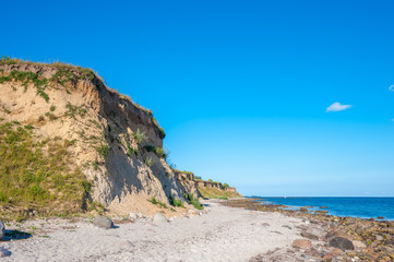 Steilküste am Wulfener Hals, Wulfen, Insel Fehmarn