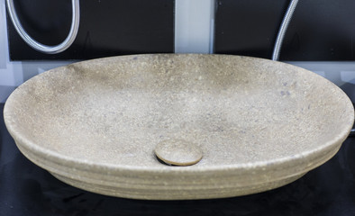 modern stone washbasin
