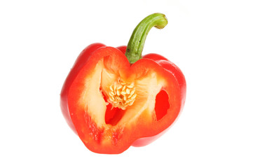 Cut red pepper