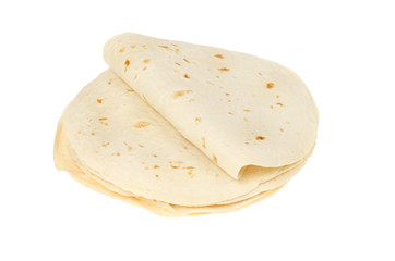 Stack ofd tortillas