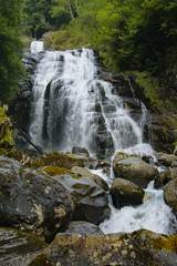 Waterfall in the Val Masino province, Italy
