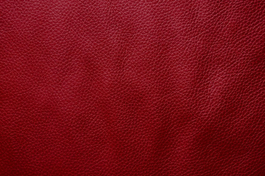 Rote Textur aus Leder