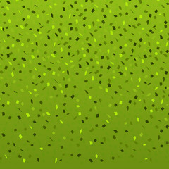 Falling Confetti on green Background. Eps10 Vector.
