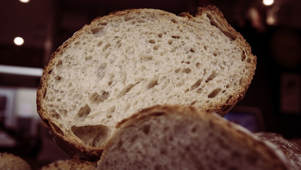 pain de campagne tranché