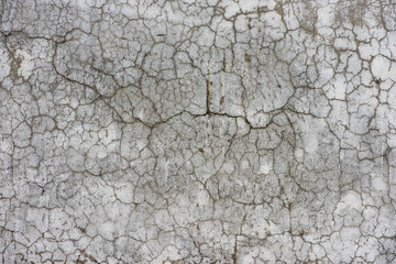 Wet concrete texture with cracks