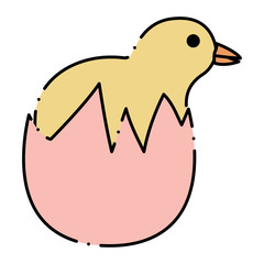 cute chicken icon
