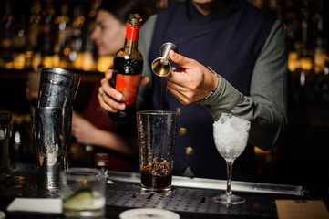 Process of making a tasty alcoholic cocktail