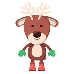 Christmas animals design.