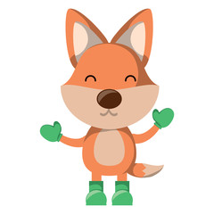 Christmas animals design.