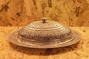 Ottoman silver tray
