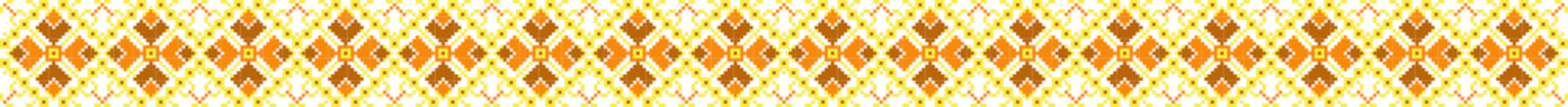 Traditional Romanian folk art knitted embroidery pattern