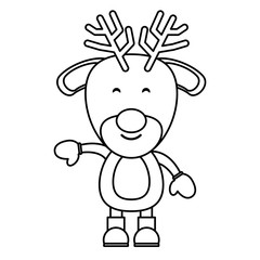 Christmas animals design.