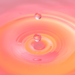 Colorful Water Splash