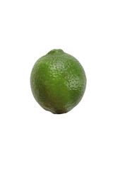 isolated green lime