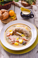 Polish easter soup