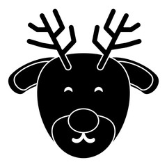 Obraz premium Cute deer icon