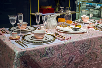 elegant table arrangement