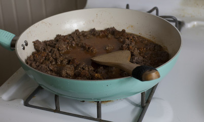 Stir Fried Ground Beef