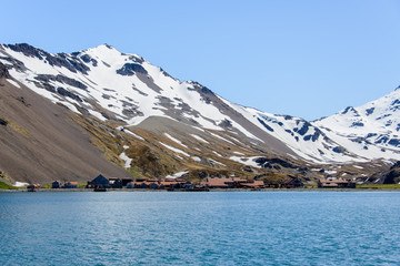 Old whaling station on South Georgia