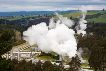 Wairakei Geothermal Station