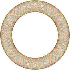 Colorful spiral circle line abstract pattern background