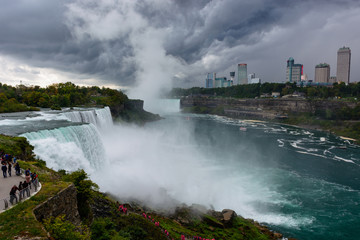 NIagara falls on USA side