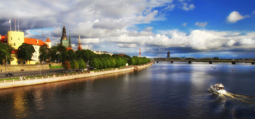 Fototapeta premium Latvia, Riga