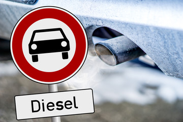 Verbesserung der Luftreinheit durch Dieselfahrverbot