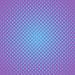 Pop Art vintage vector background. Halftone design