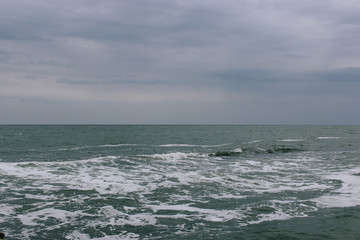 cloudy morning in Odessa