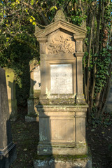 Fototapeta na wymiar Jüdischer Friedhof in Heilbronn